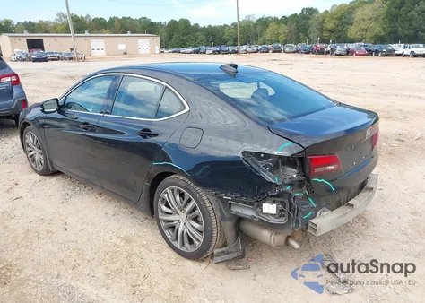 2015 Acura Tlx V6 Advance из США, поврежденный, VIN 19UUB2F72FA019682